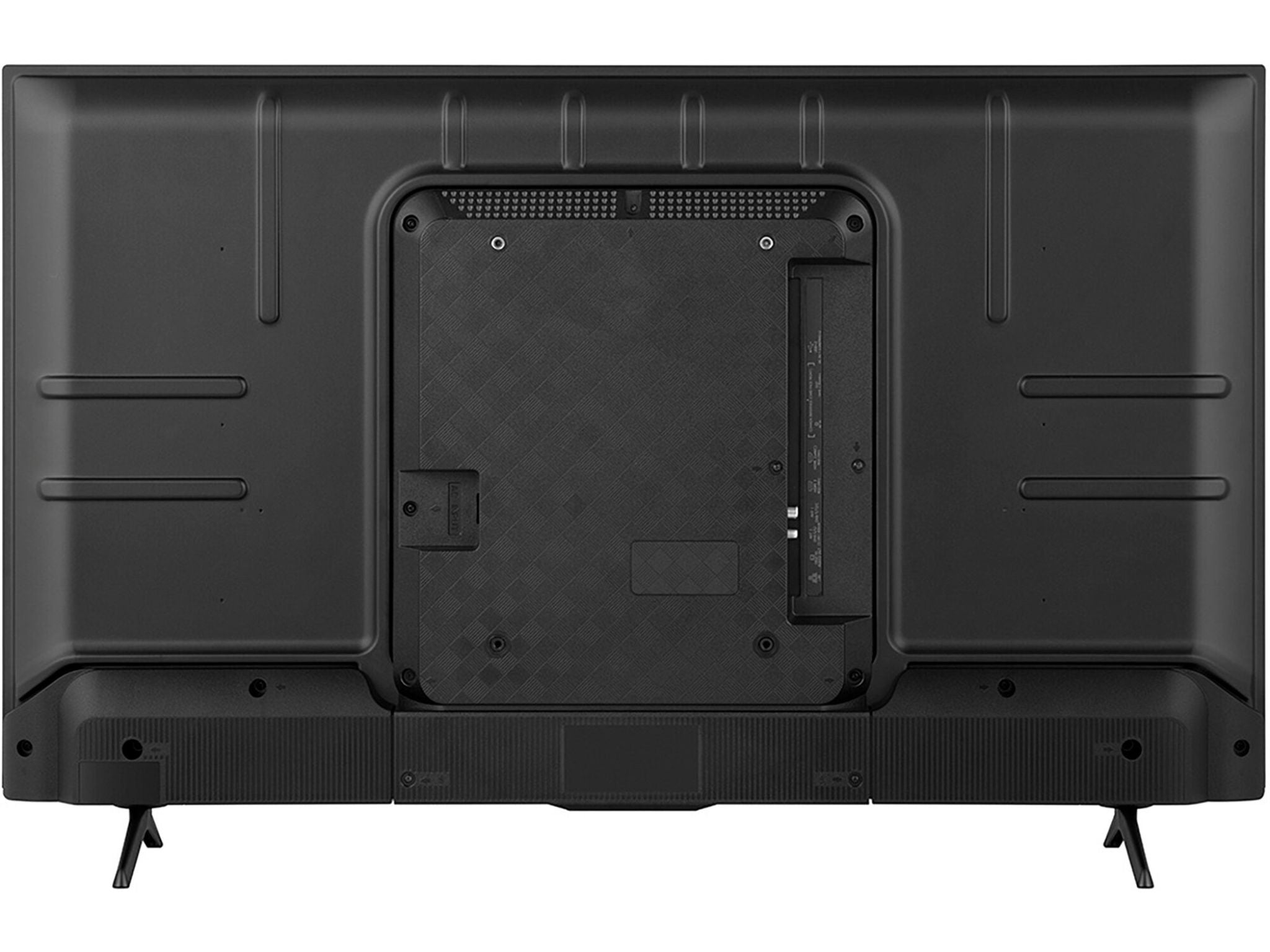 Hisense 50E7Q PRO 50” – tył telewizora, porty i system montażu