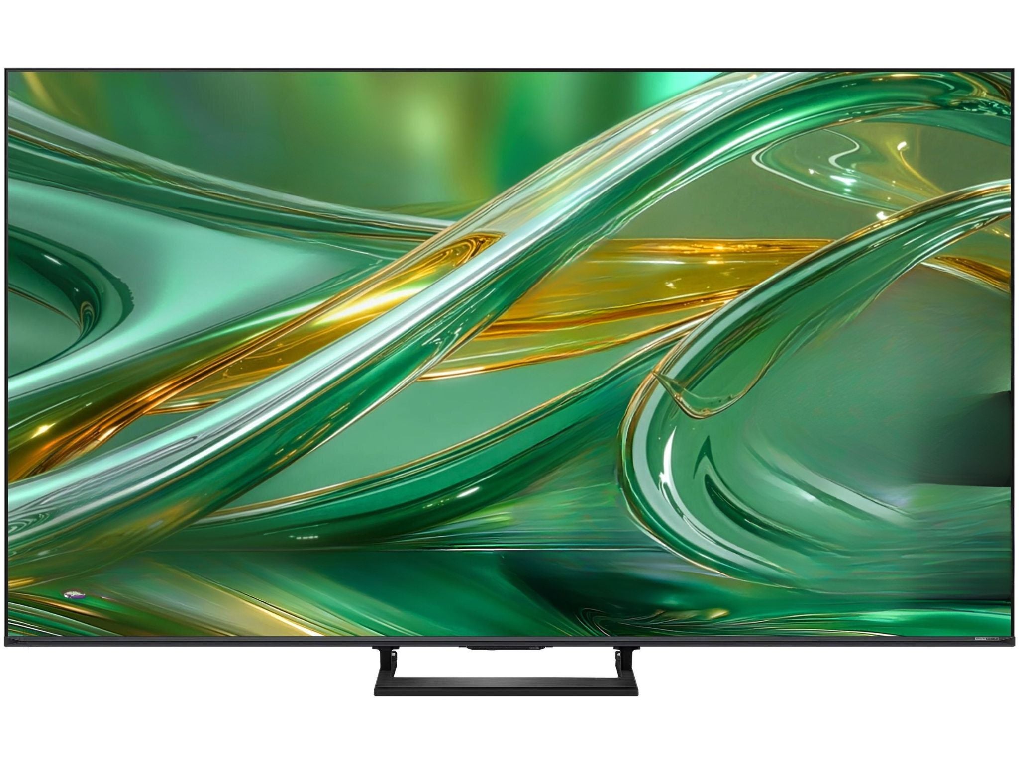 Hisense 85E8S 85 cali Mini LED 4K 144 Hz widok z przodu