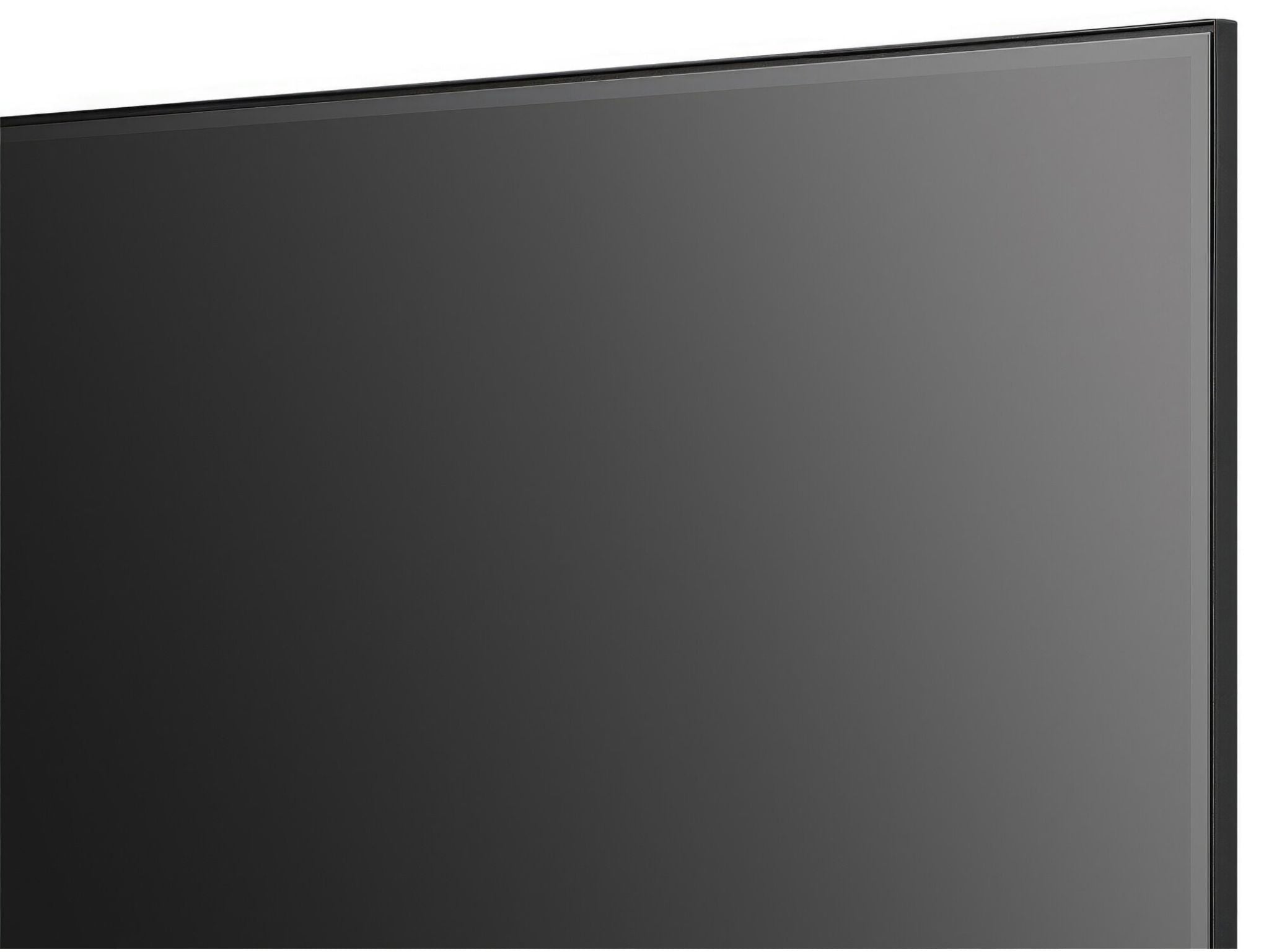 Hisense 55E8Q cienka ramka telewizora zbliżenie detali design