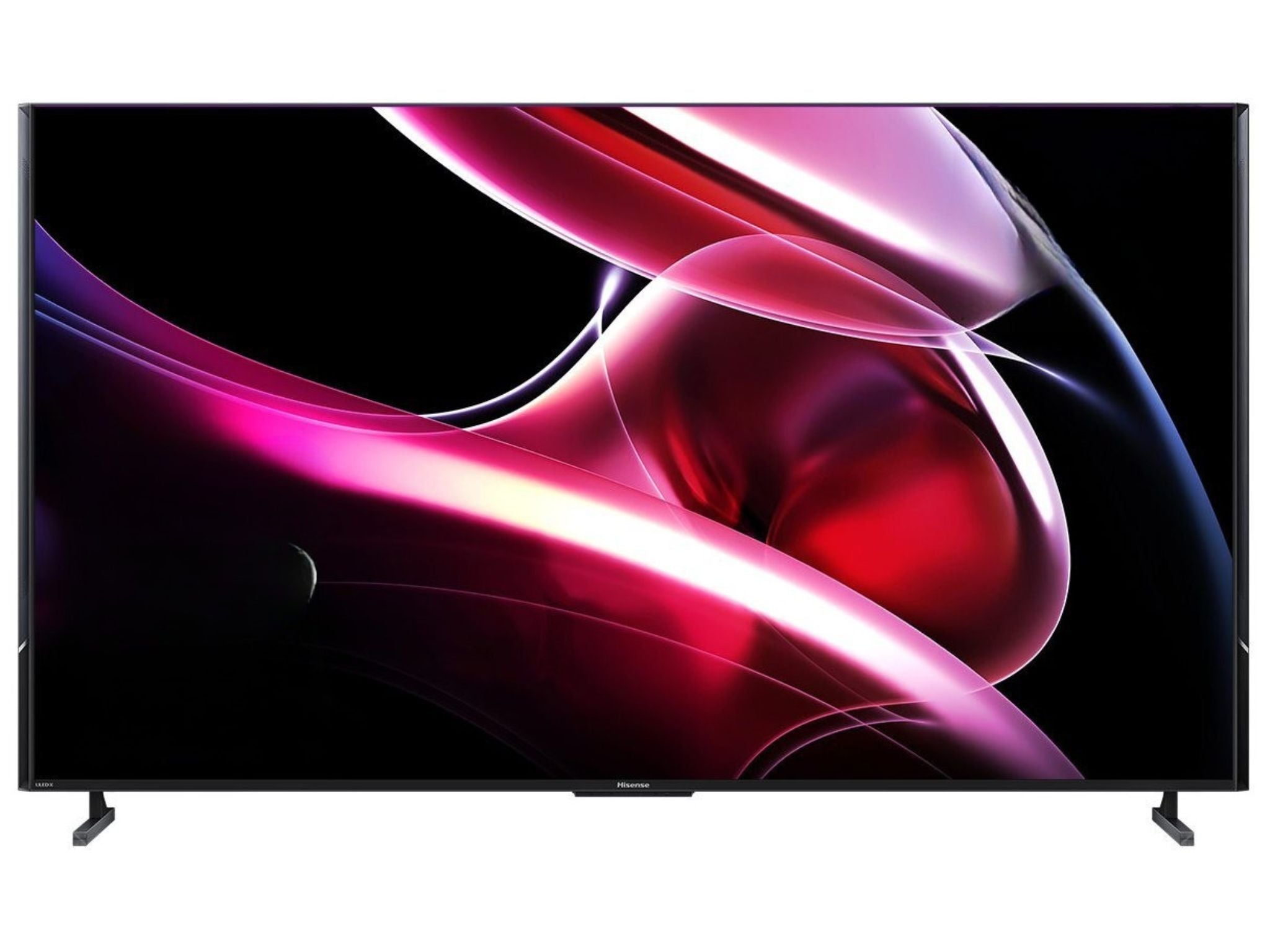 Hisense 85UXKQ 85 cali Mini LED 4K Smart TV widok z przodu cienka ramka