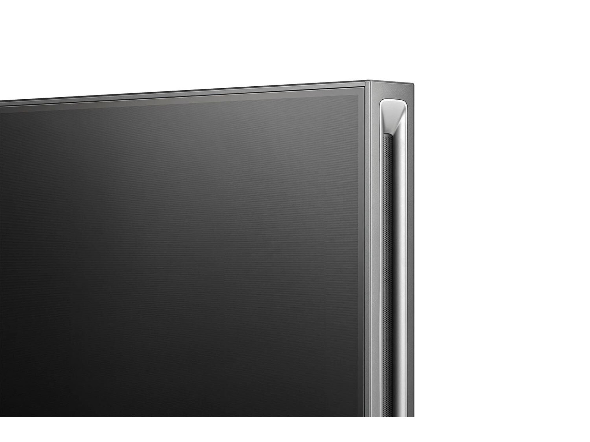 Hisense 85UXKQ cienka ramka telewizora zbliżenie detali premium