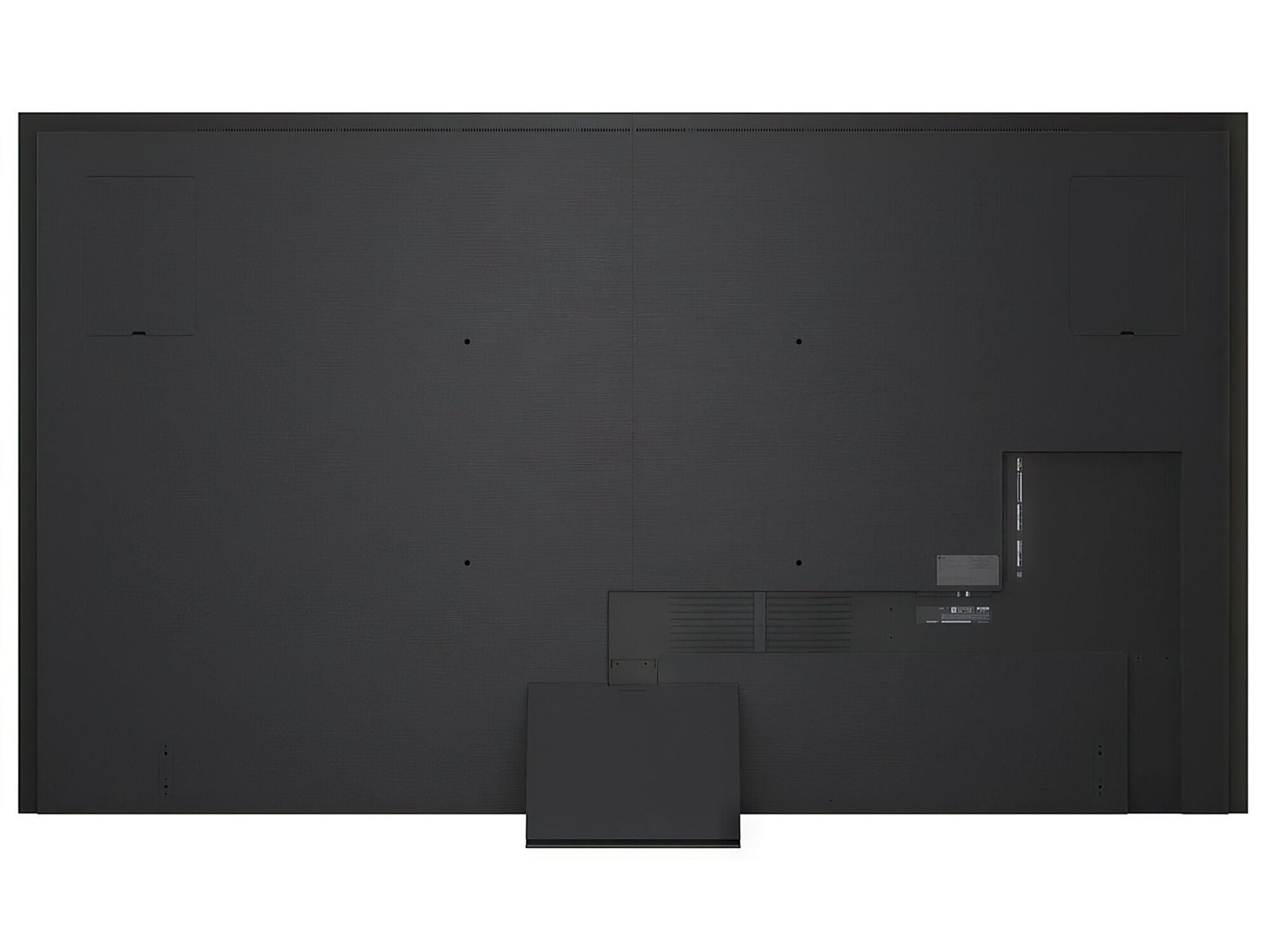 LG 100QNED86A6A tył obudowy nowoczesne wykończenie