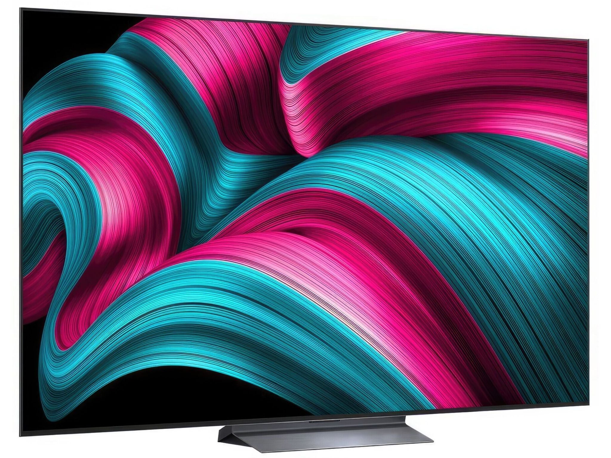 LG OLED 83C51 83 cali widok pod kątem nowoczesny design OLED