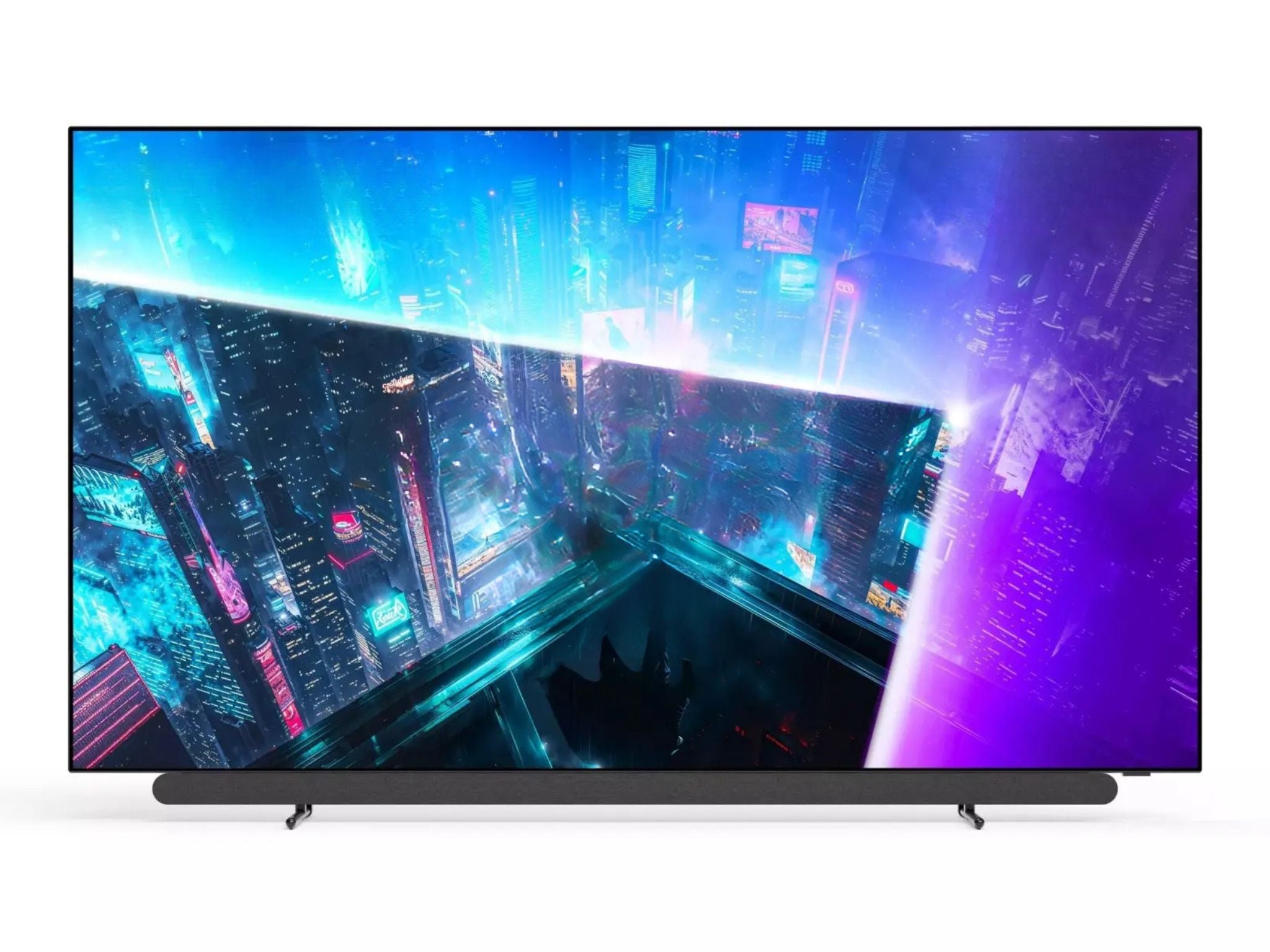 Philips 77OLED911/12 77 cali OLED+ Ambilight 4K widok z przodu