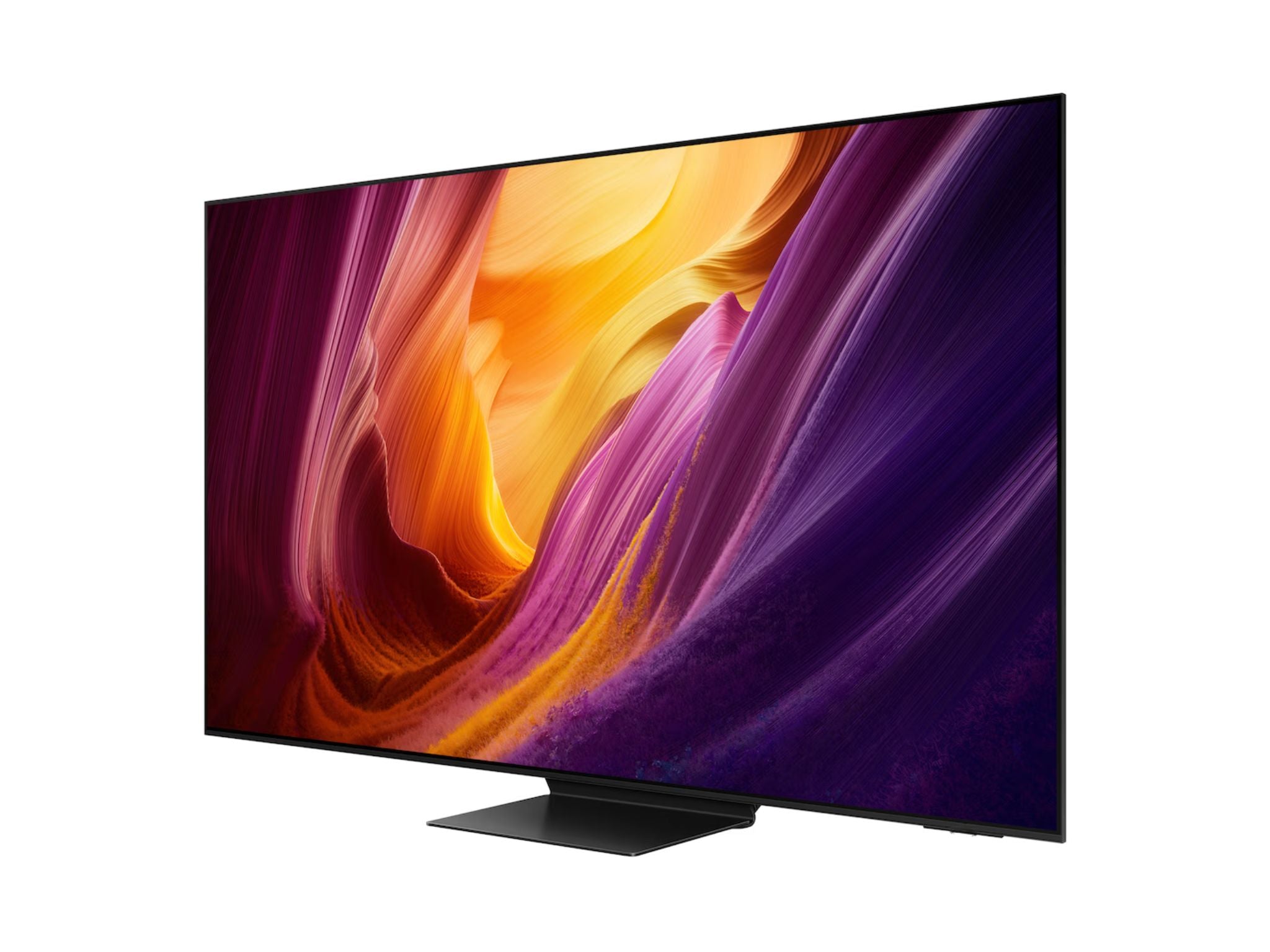 Samsung QE77S95H telewizor OLED widok po skosie