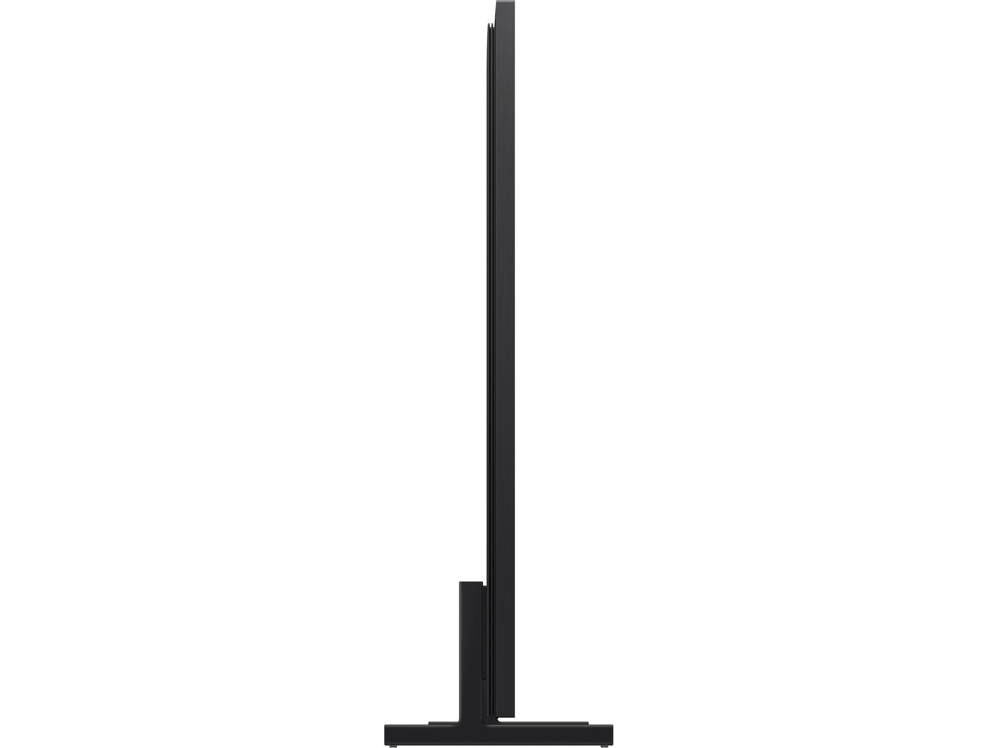 Samsung QE85QN900F widok z boku smukła obudowa telewizora