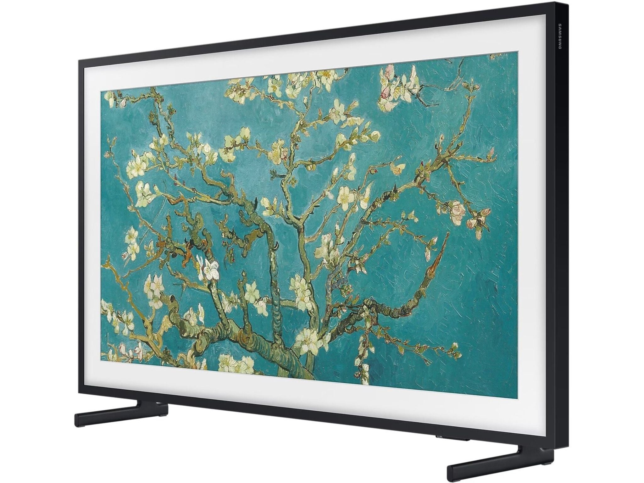 Samsung The Frame 32 cale – telewizor lifestyle, elegancki wygląd pod kątem podstawa