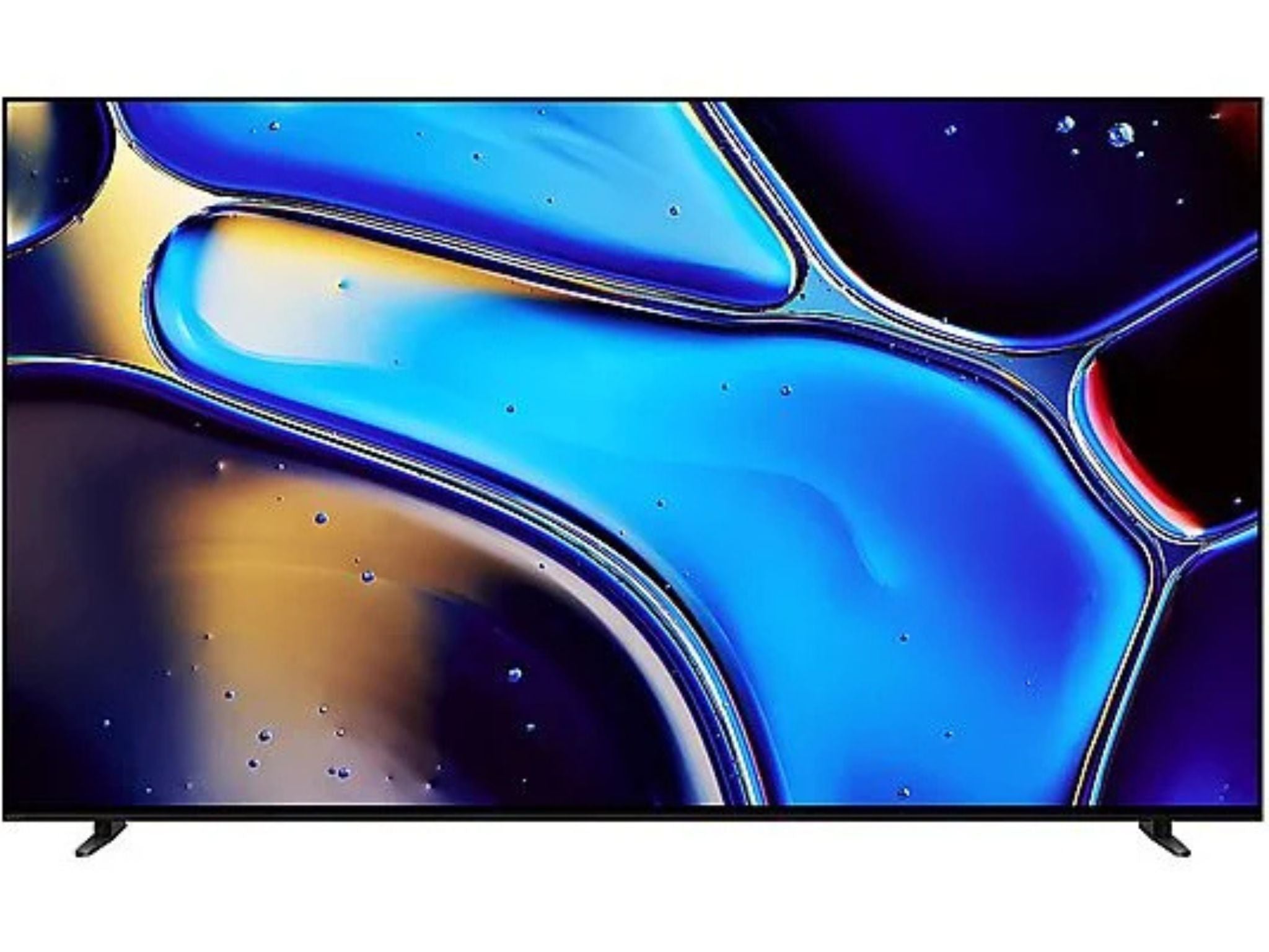 Sony XR-77X80 55 cali 4K Smart TV widok z przodu cienka ramka