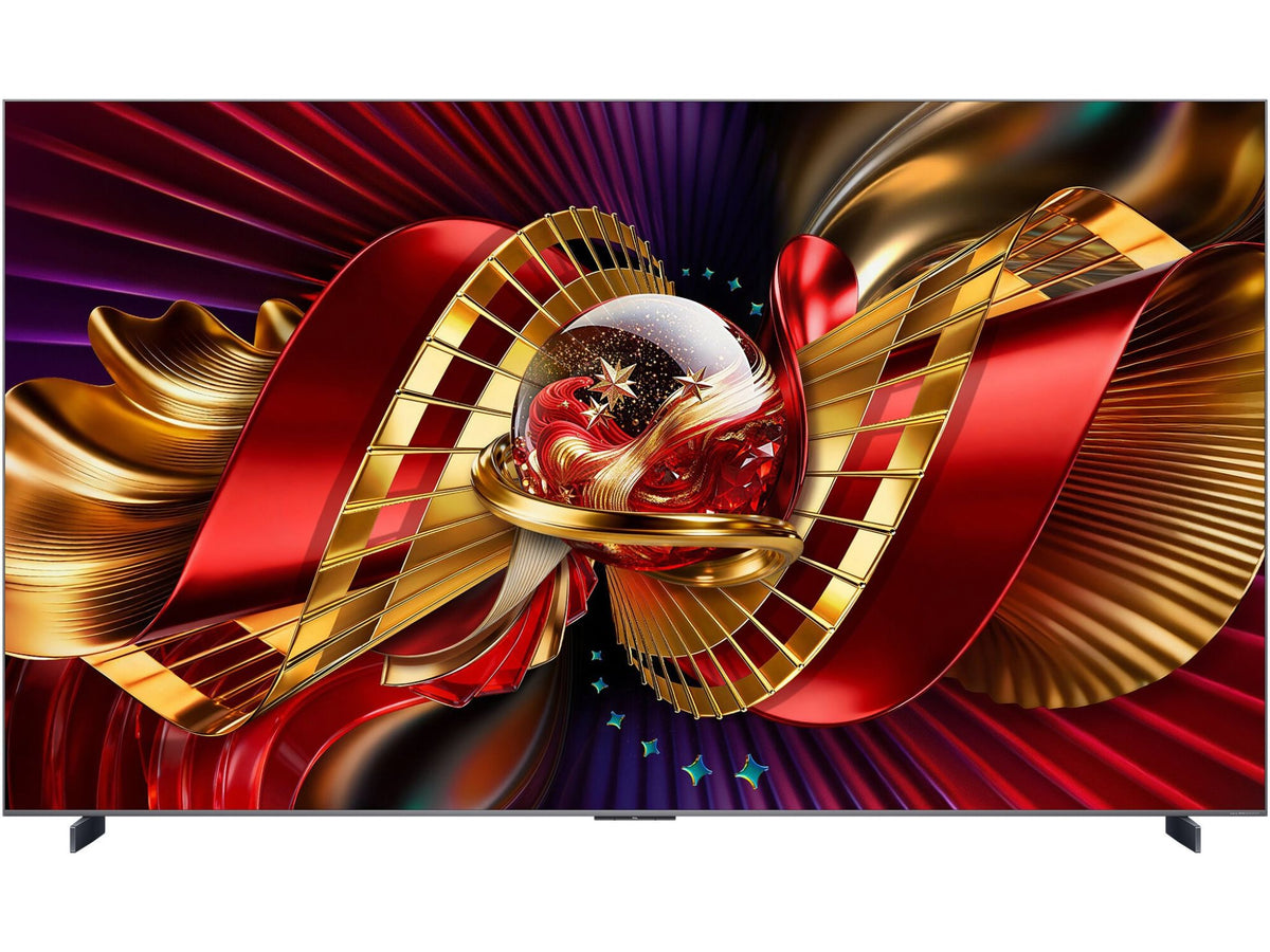 TCL 98C8L 98 cali SQD-Mini LED 4K Smart TV widok z przodu