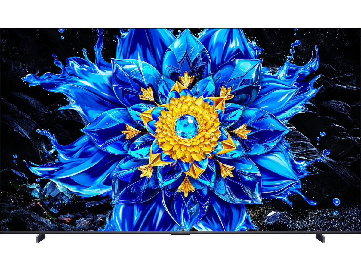 TCL 98P8L 98 cali QD-Mini LED 4K Smart TV widok z przodu