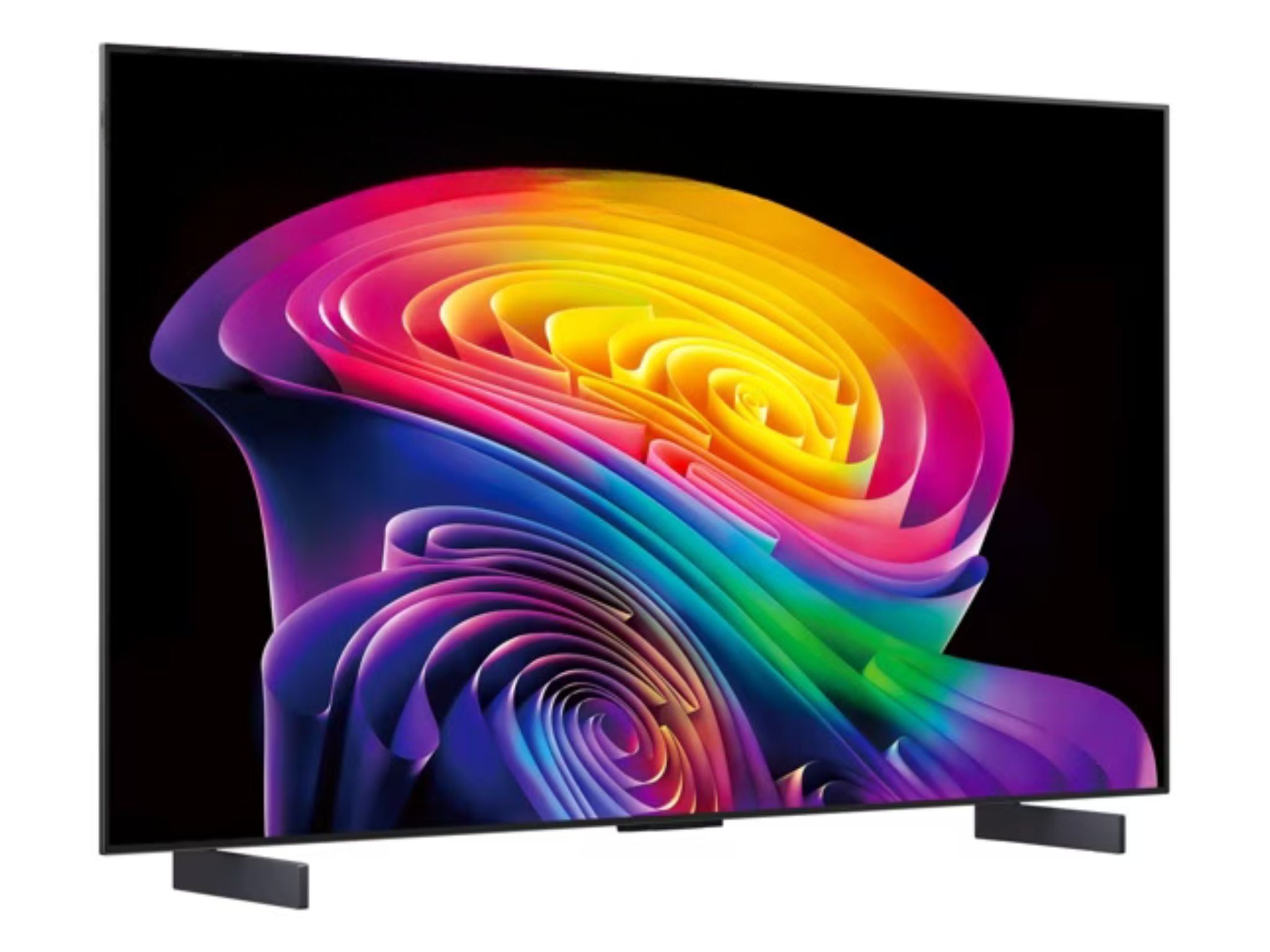 Telewizor LG OLED42C6 – widok pod kątem, matryca OLED i obraz 4K