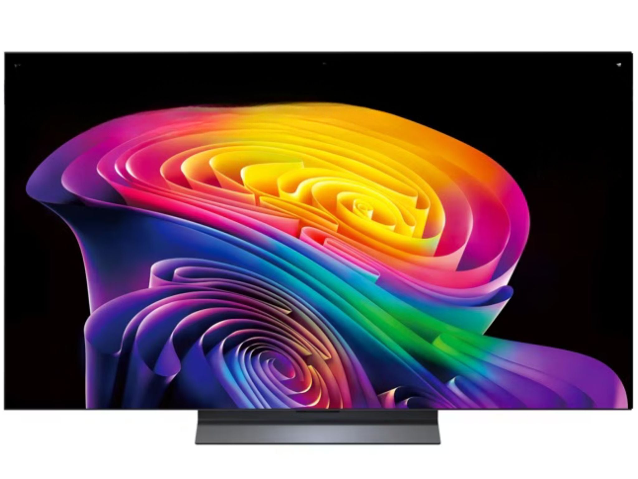 Telewizor LG OLED55C6 55 cali OLED 4K Smart TV – widok z przodu, ekran OLED