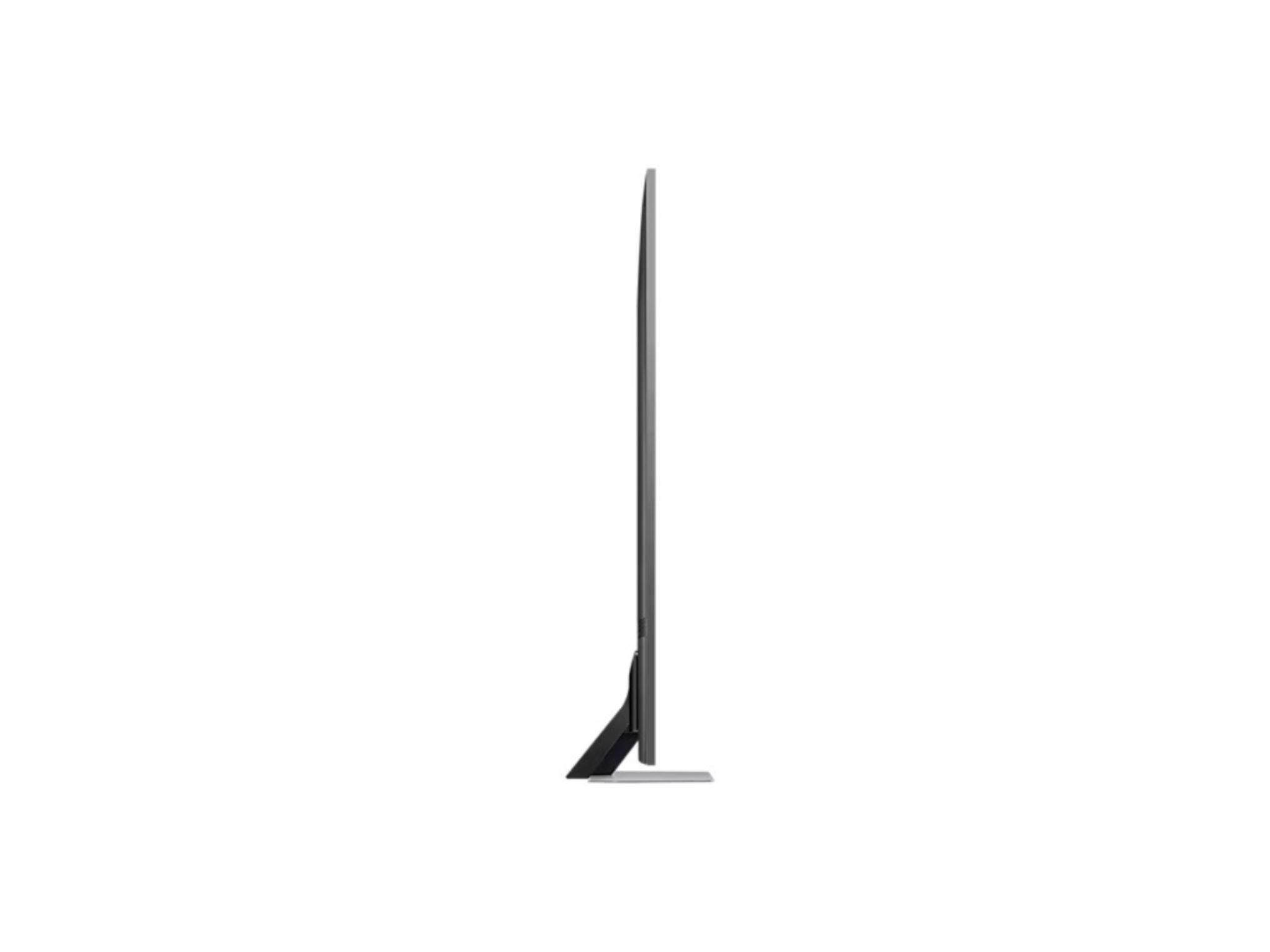 Telewizor Samsung QE98QN90D – profil boczny, smukła konstrukcja Mini LED