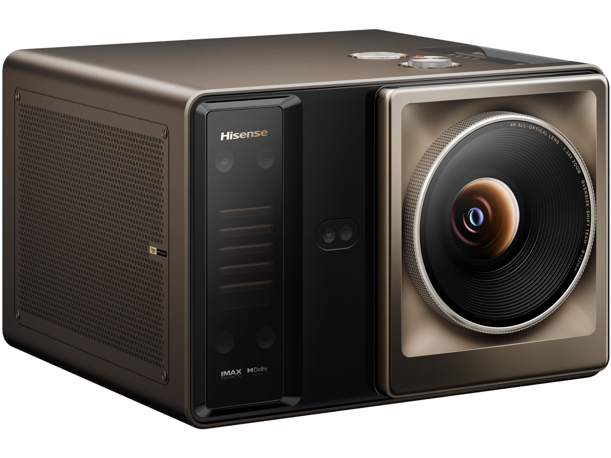 HISENSE XR10 projektor widok po skosie
