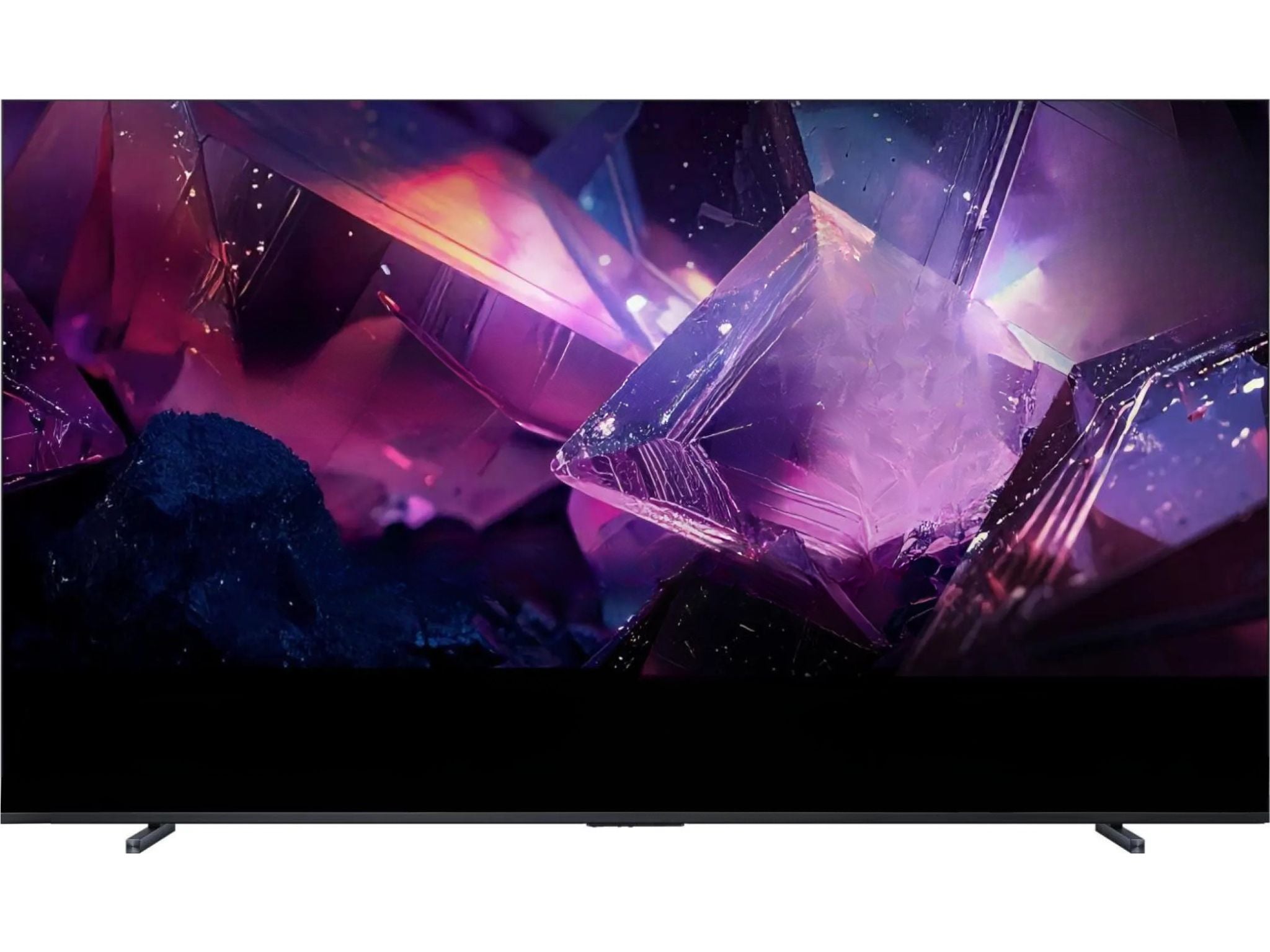 Hisense 100E77S PRO 100 cali QLED 4K 144 Hz widok z przodu