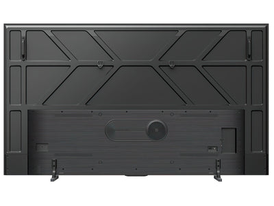 Hisense 100E7NQ PRO tył obudowy nowoczesne wykończenie