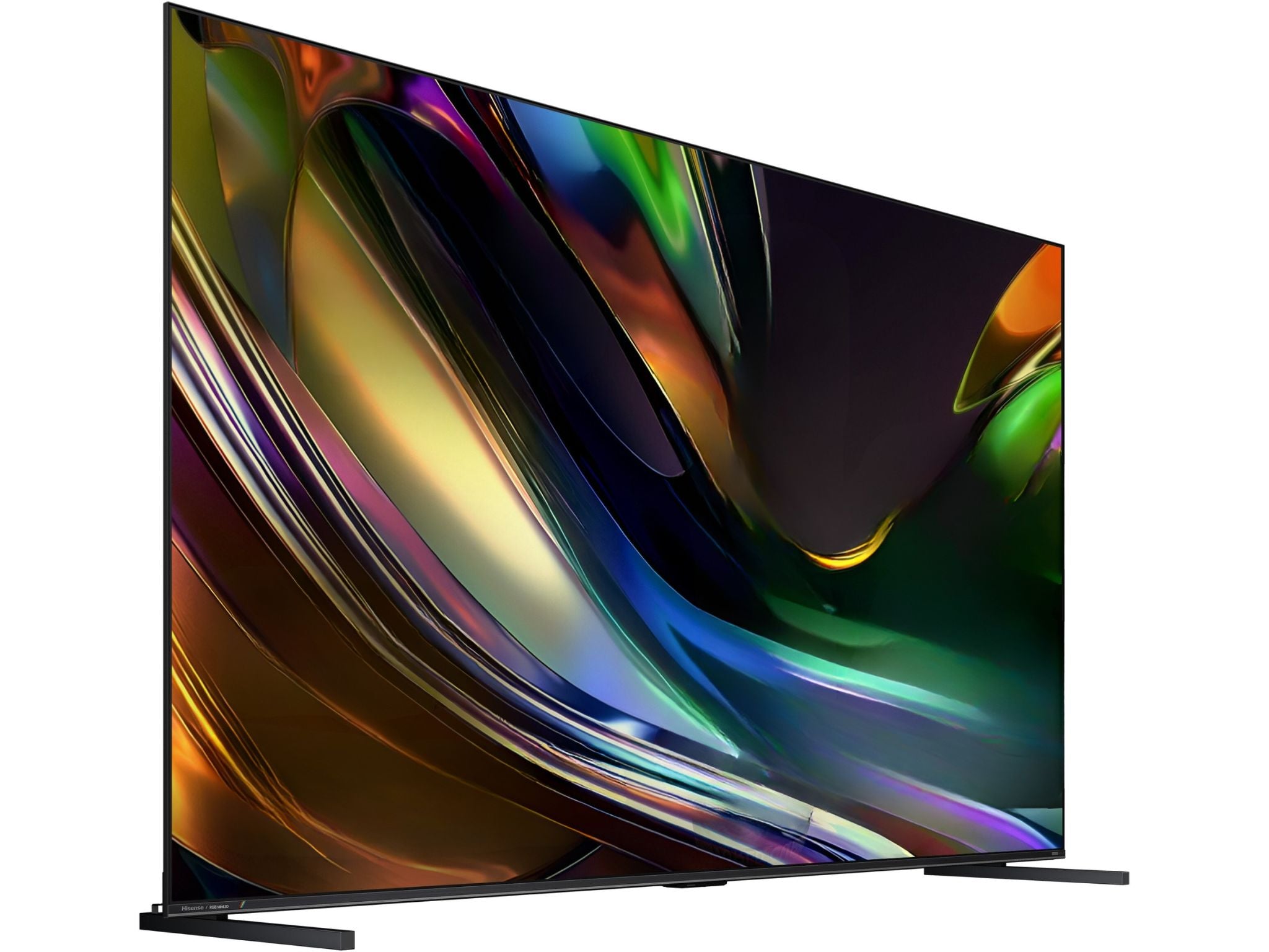 Hisense 100UR8S RGB Mini LED 4K widok pod kątem