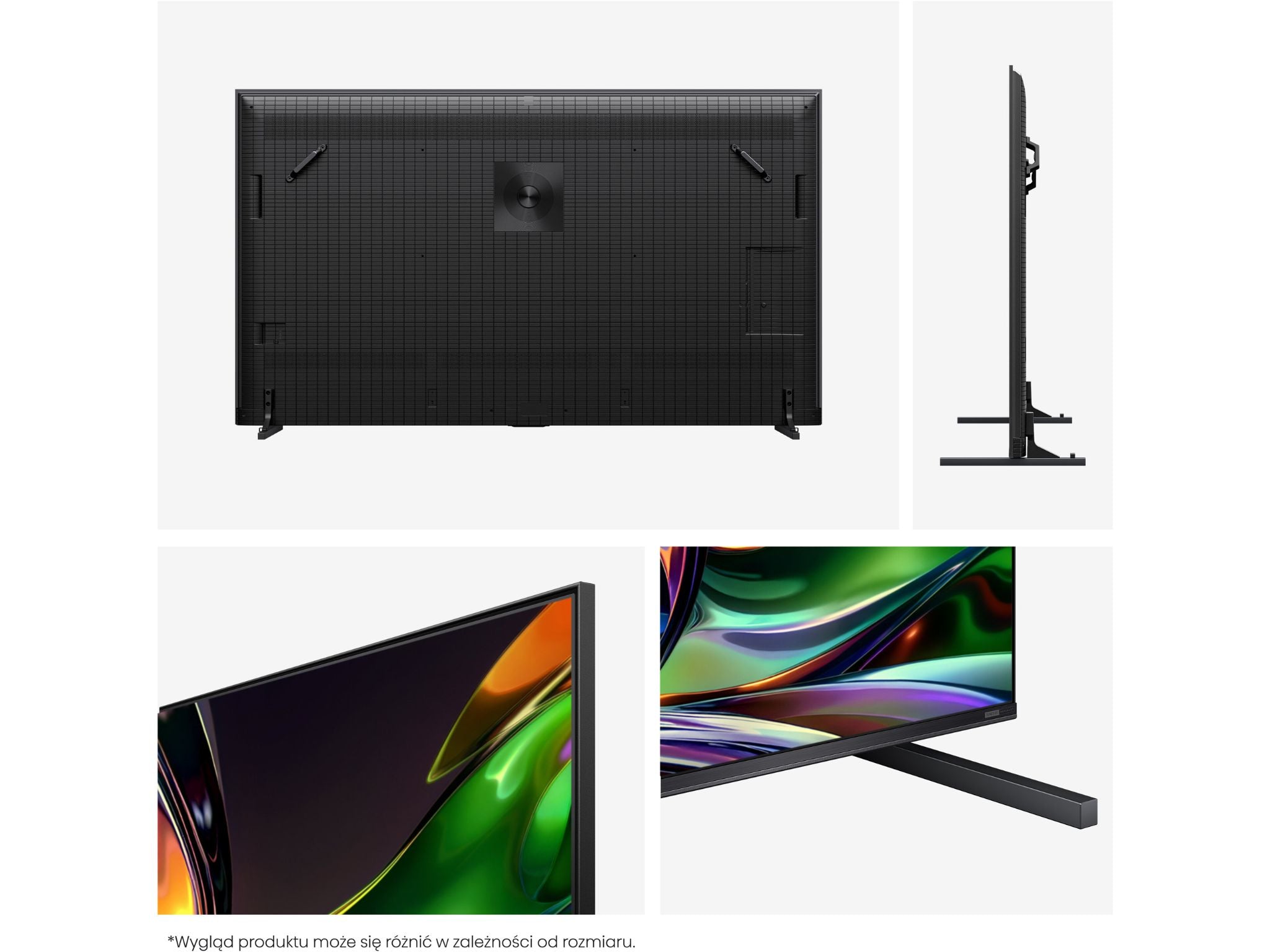 Hisense 100UR8S smukła konstrukcja