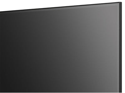 Hisense 55E8Q cienka ramka telewizora zbliżenie detali design