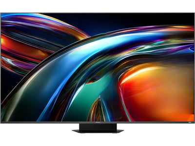 Hisense 65UR9S 65 cali RGB Mini LED 4K Smart TV widok z przodu cienka ramka