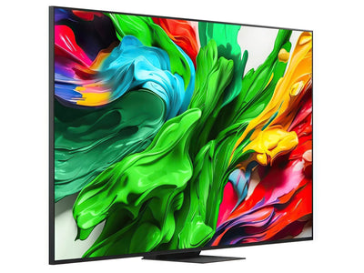 LG 100QNED86A6A 100 cali widok pod kątem nowoczesny design telewizora