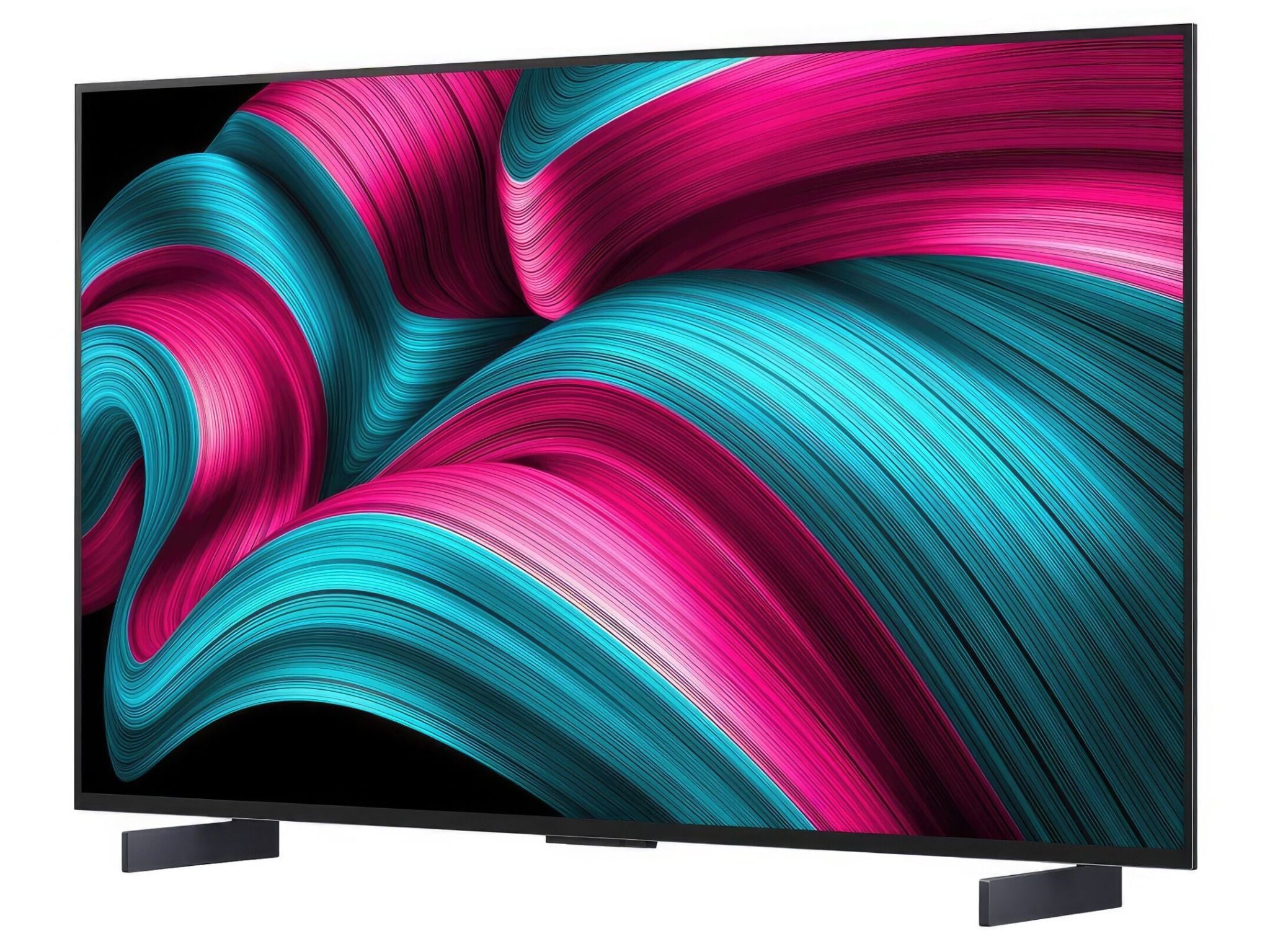LG 42C51 42 cale widok pod kątem nowoczesny design OLED