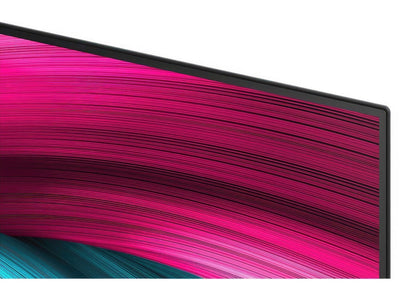 LG 48C51 cienka ramka zbliżenie detali ekranu OLED