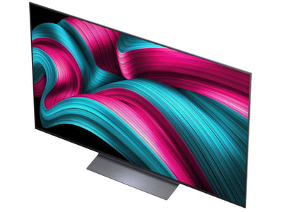 LG 55C54 widok z góry pod kątem cienka obudowa OLED