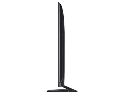 LG 85QNED93A6A widok z boku smukła obudowa telewizora