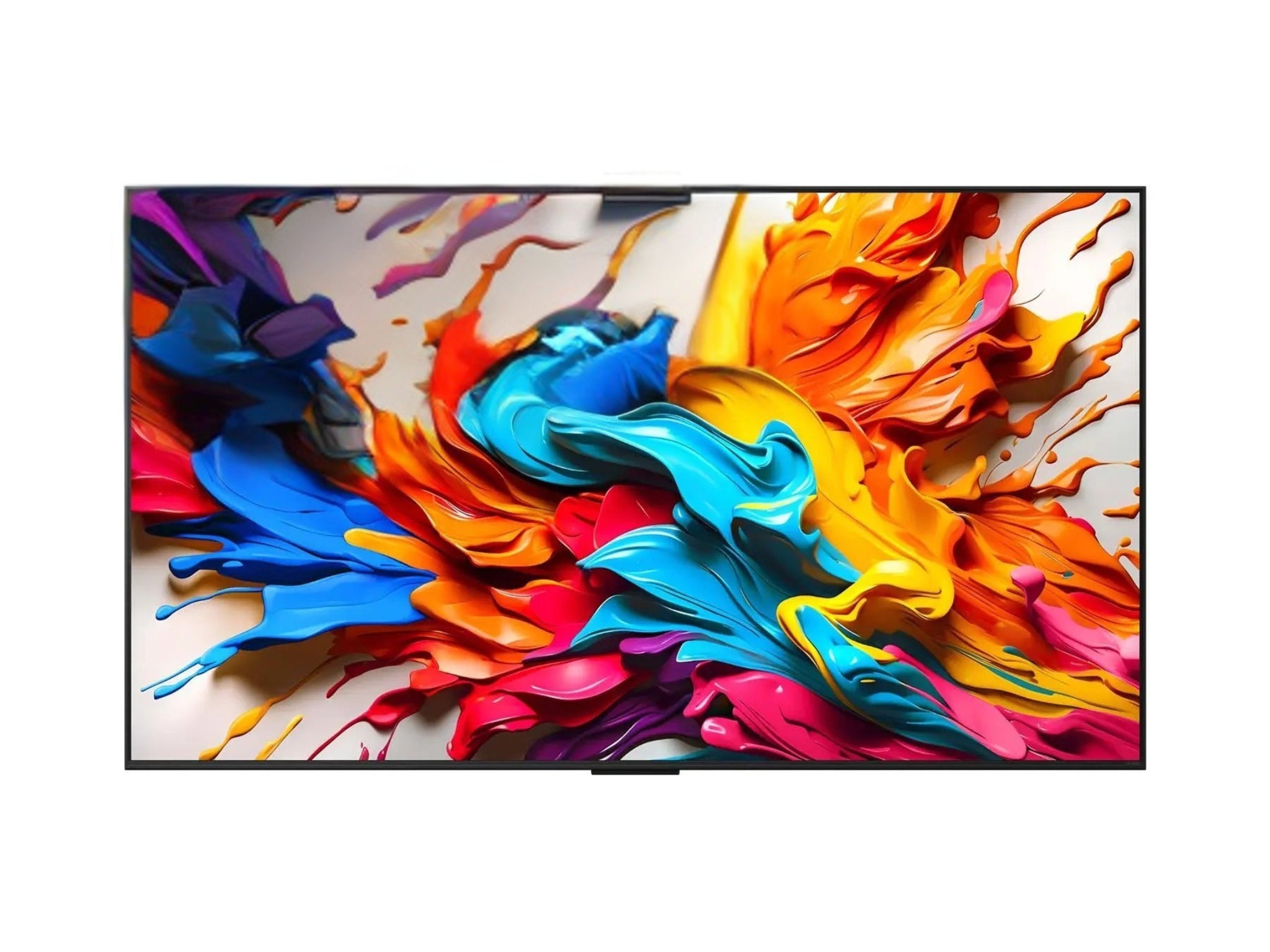 LG 86QNED9MA6BLG 65 cali QNED Mini LED 4K Smart TV widok z przodu cienka ramka