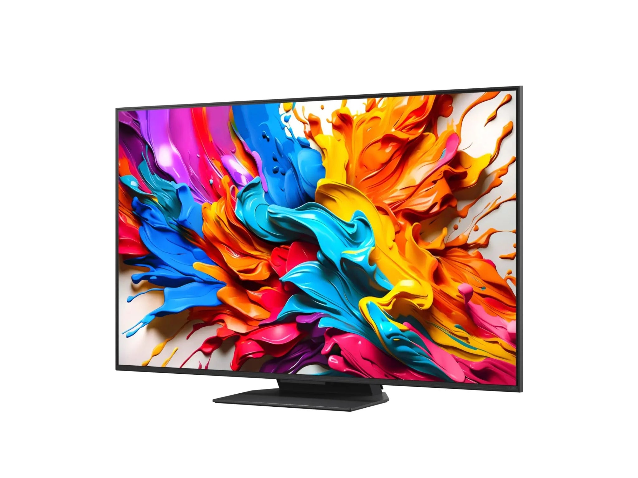 LG 86QNED9MA6BLG 65 cali widok pod kątem nowoczesny design telewizora