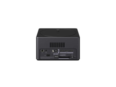 LG 86QNED9MA6BLG Zero Connect Box tył urządzenia porty HDMI USB bezprzewodowy moduł LG