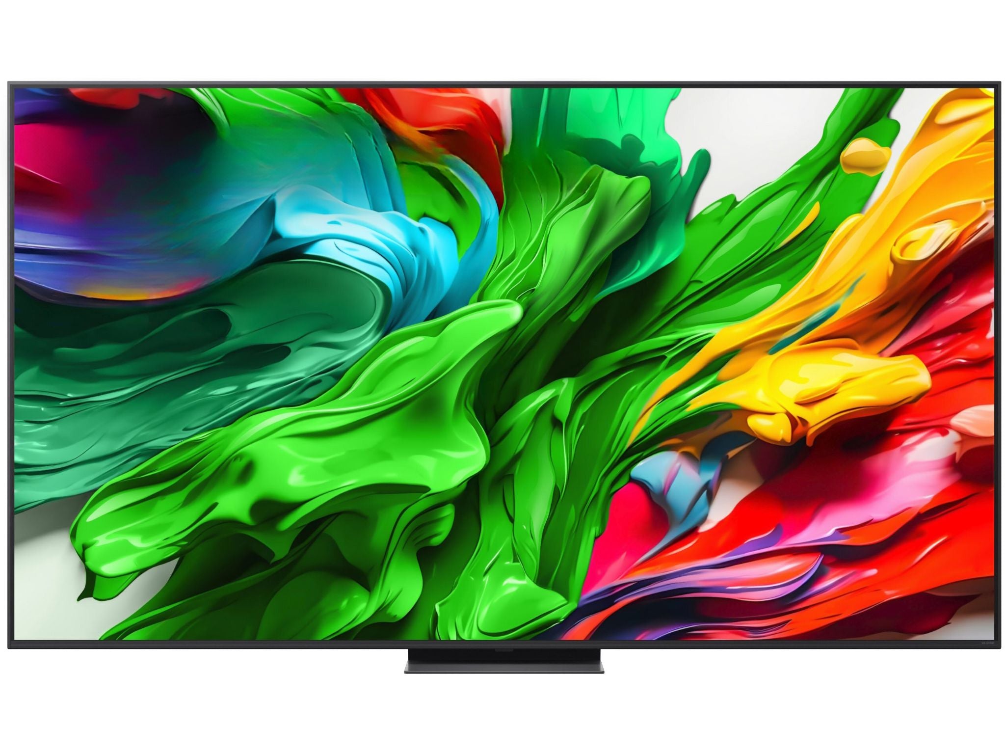 LG 75QNED86A6A 75 cali QNED Mini LED 4K Smart TV widok z przodu cienka ramka