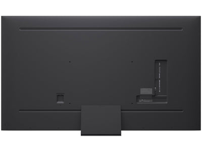 LG 75QNED86A6A tył telewizora obudowa i system zarządzania kablami