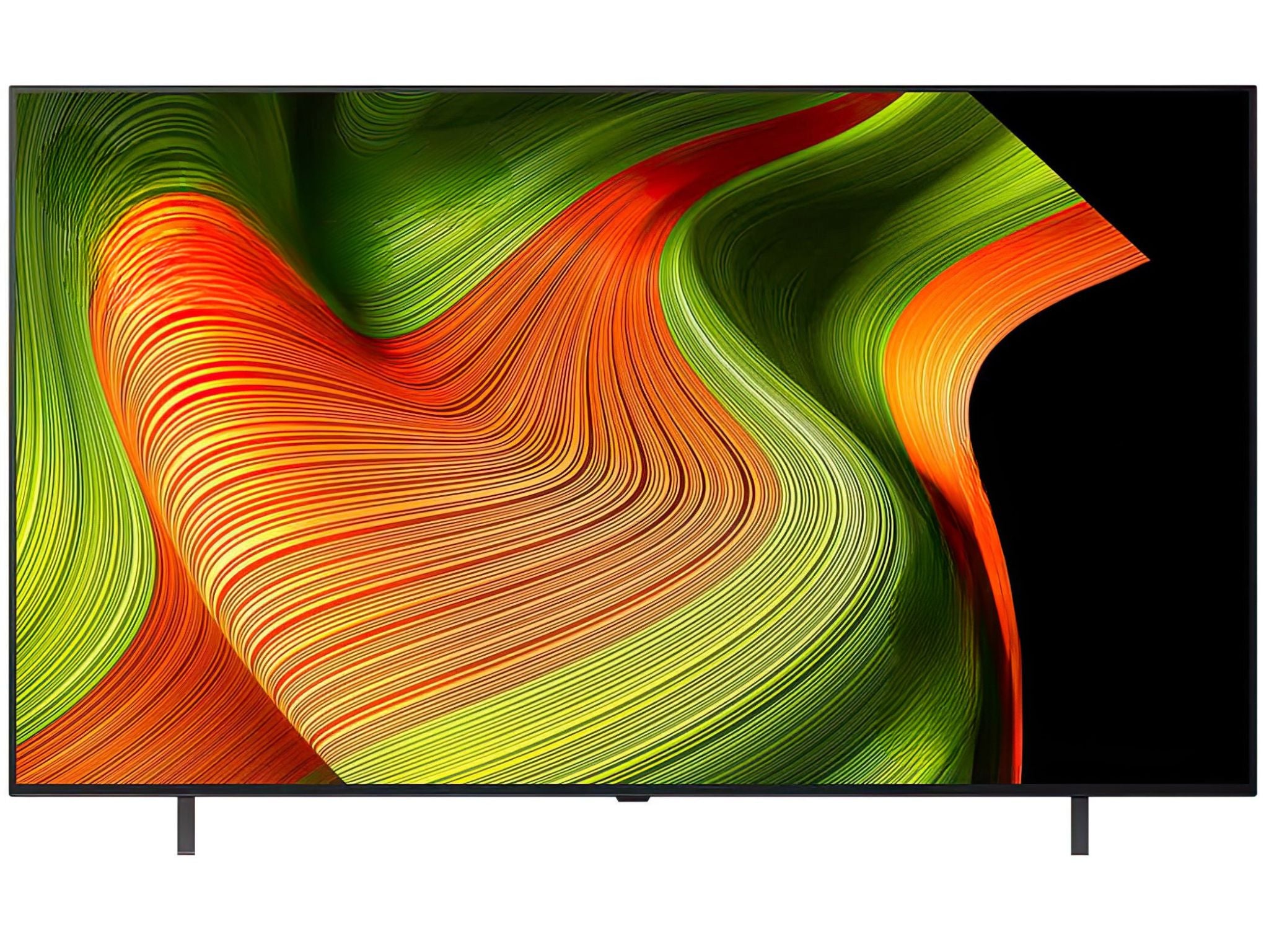 LG 77B56 77 cali OLED 4K Smart TV widok z przodu cienka ramka