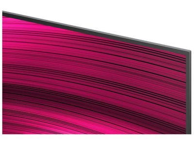 LG 77C51 cienka ramka zbliżenie detali ekranu OLED
