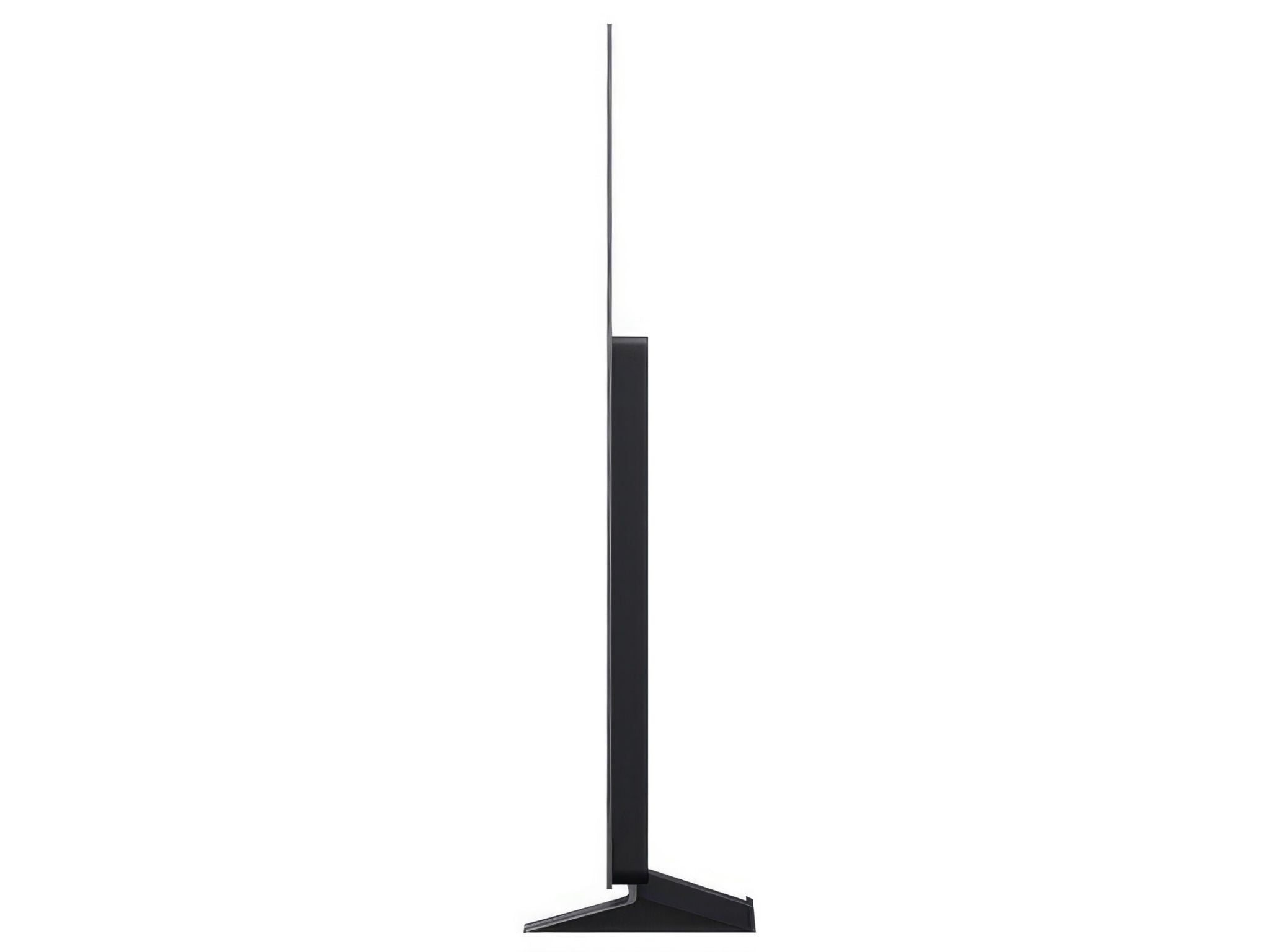 LG 77C51 widok z boku ultra cienka obudowa OLED