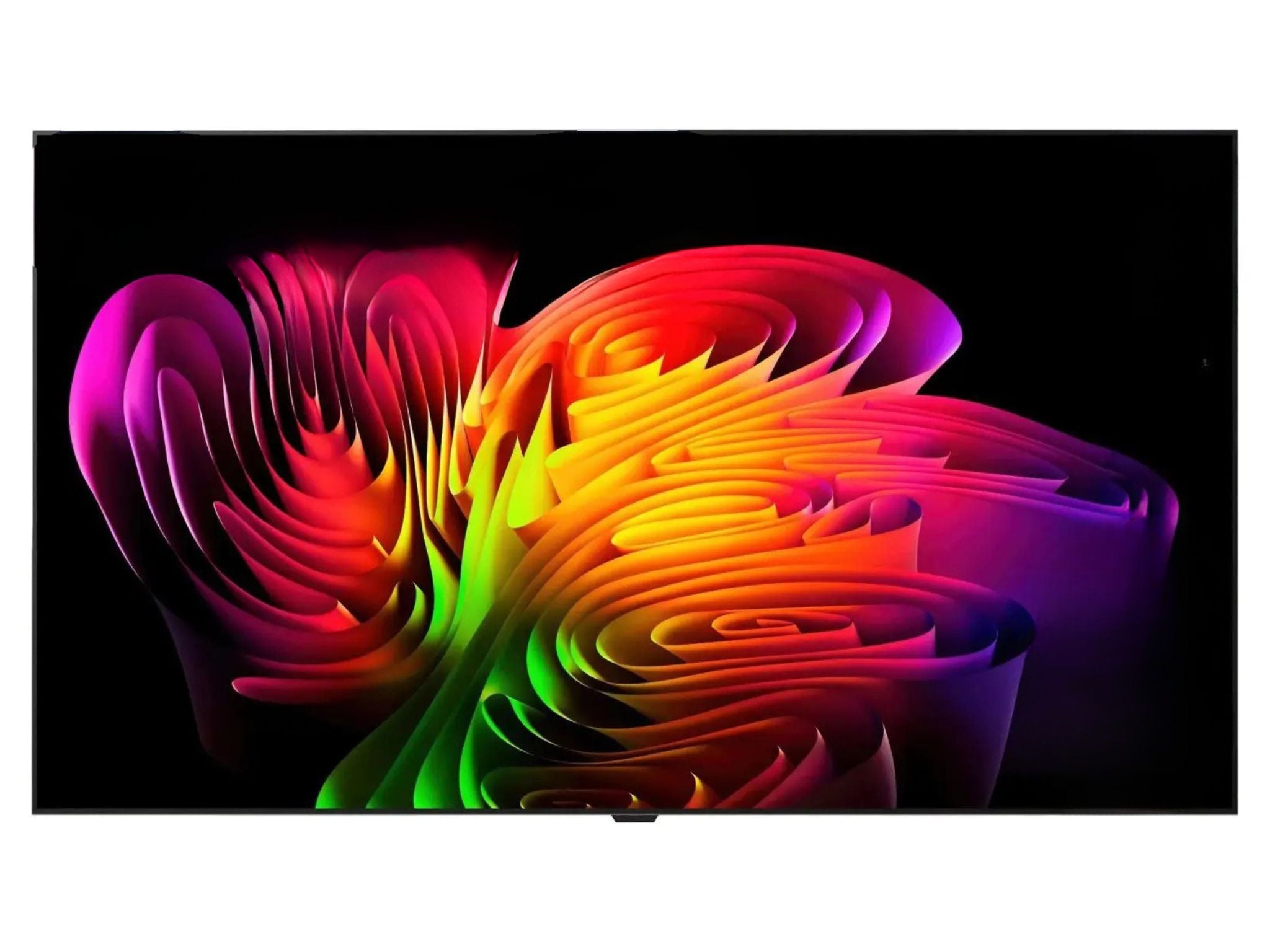 LG 83W69LA 83 cale OLED evo 4K Smart TV widok z przodu cienka ramka