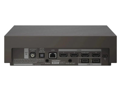 LG 83W69LA panel złączy HDMI USB LAN widok z tyłu