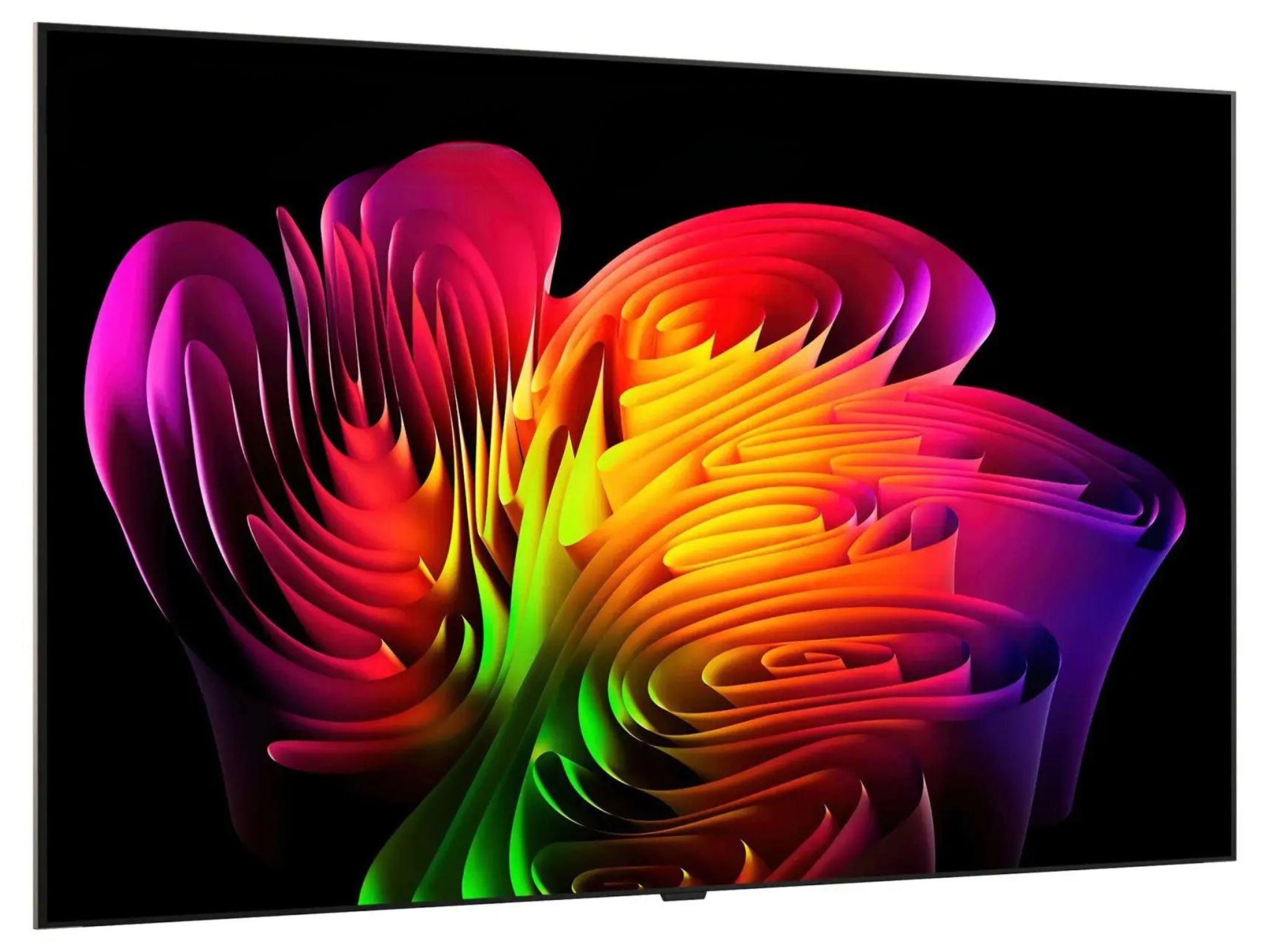 LG 83W69LA telewizor OLED evo 4K 83 cale widok pod kątem premium design