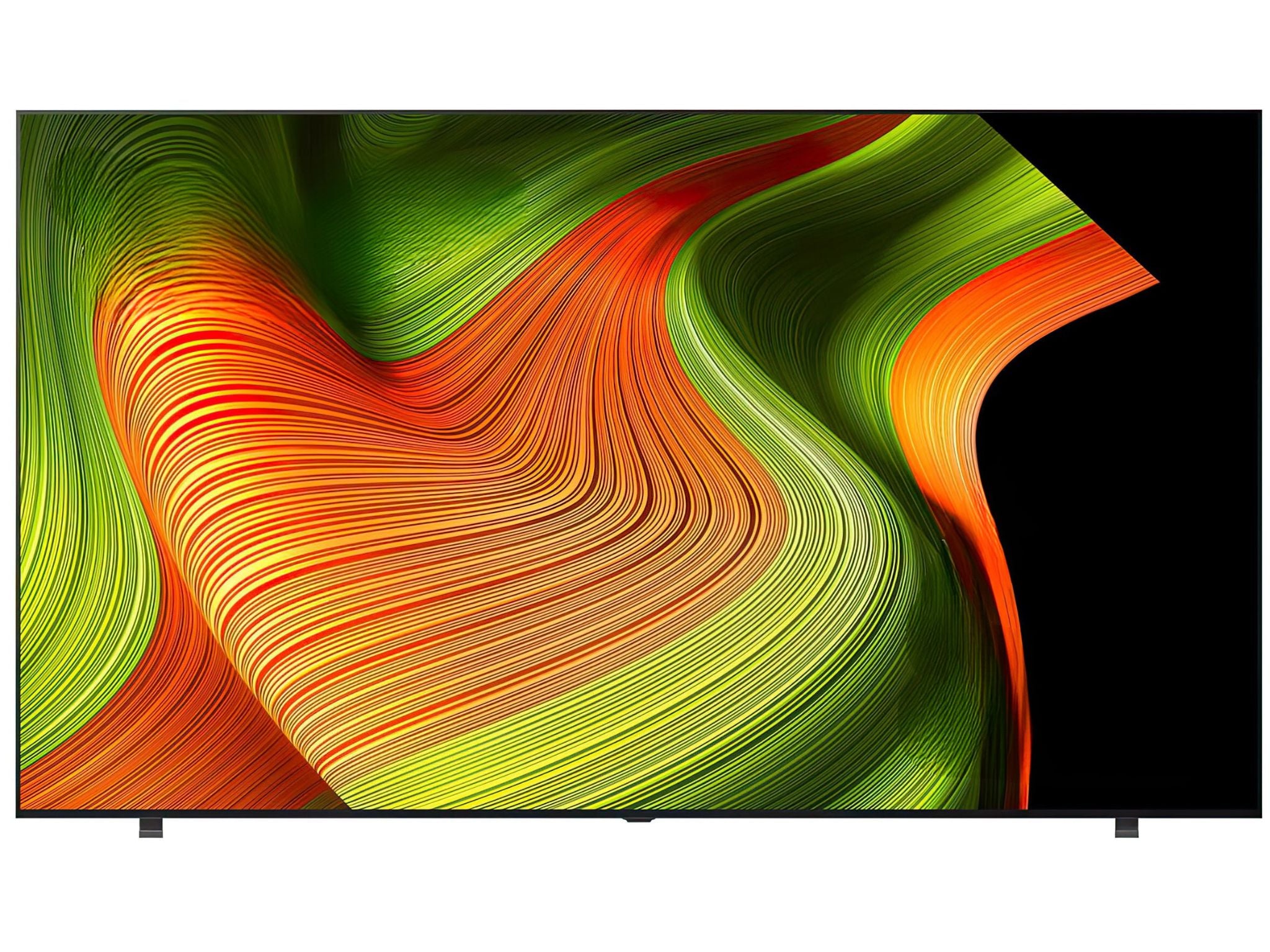 LG 83B56 83 cale OLED 4K Smart TV widok z przodu cienka ramka