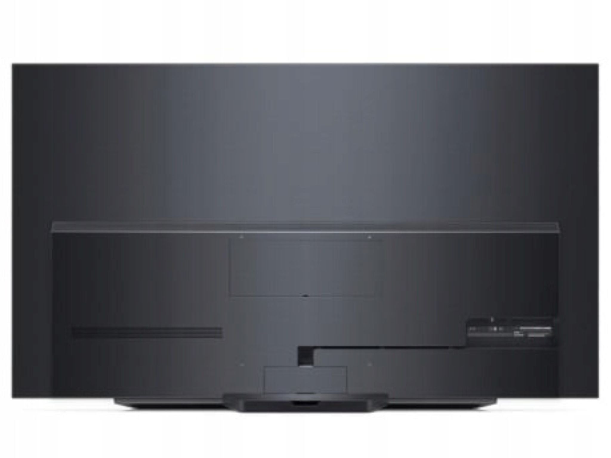 LG 83C31 tył telewizora obudowa i system zarządzania kablami