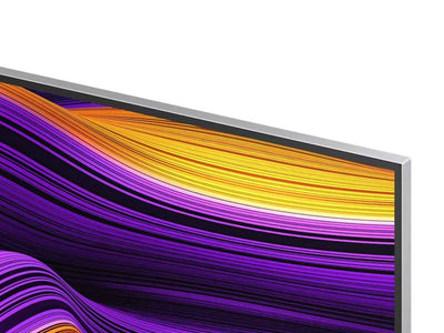 LG 97G54 cienka ramka zbliżenie detali ekranu OLED