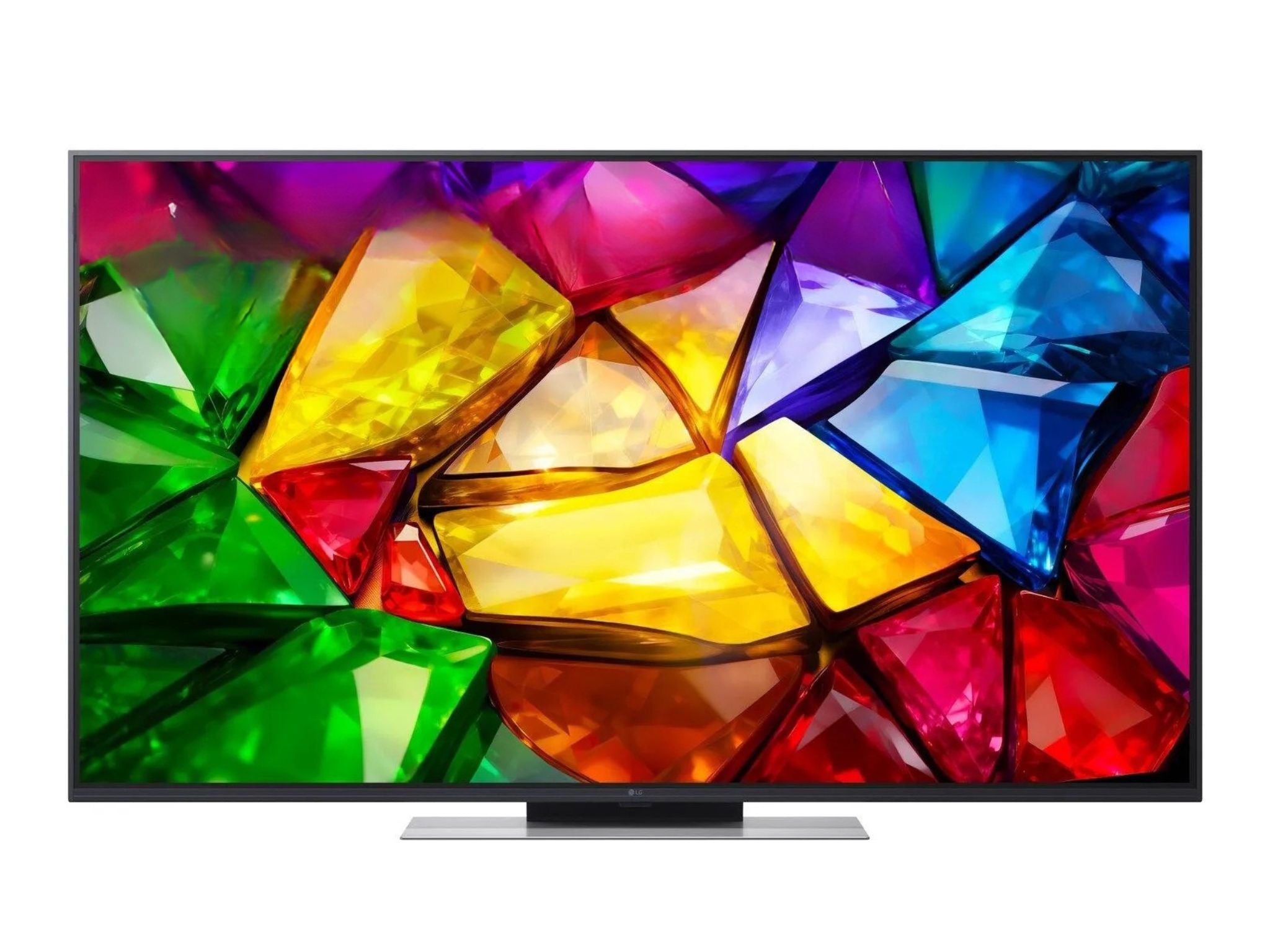 LG 86MRGB87B6B 86 cali Mini RGB evo 4K Smart TV widok z przodu