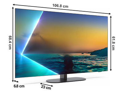 Philips 48OLED820 48 cali wymiary szerokość wysokość głębokość