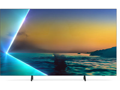 Philips 77OLED820 77 cali OLED 4K Smart TV widok z przodu Ambilight cienka ramka
