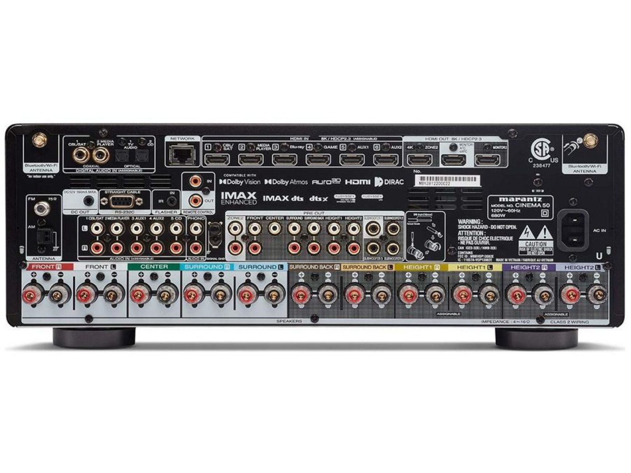 MARANTZ CINEMA 40 SREBRNO-ZŁOTY