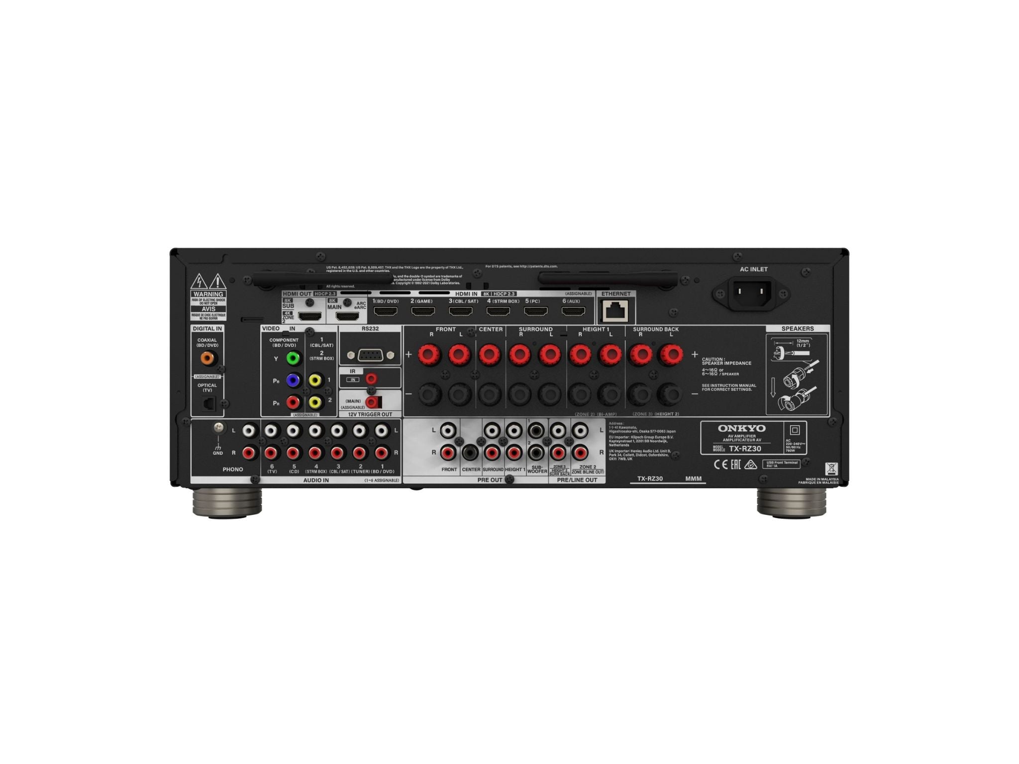 ONKYO TX-RZ30 CZARNY