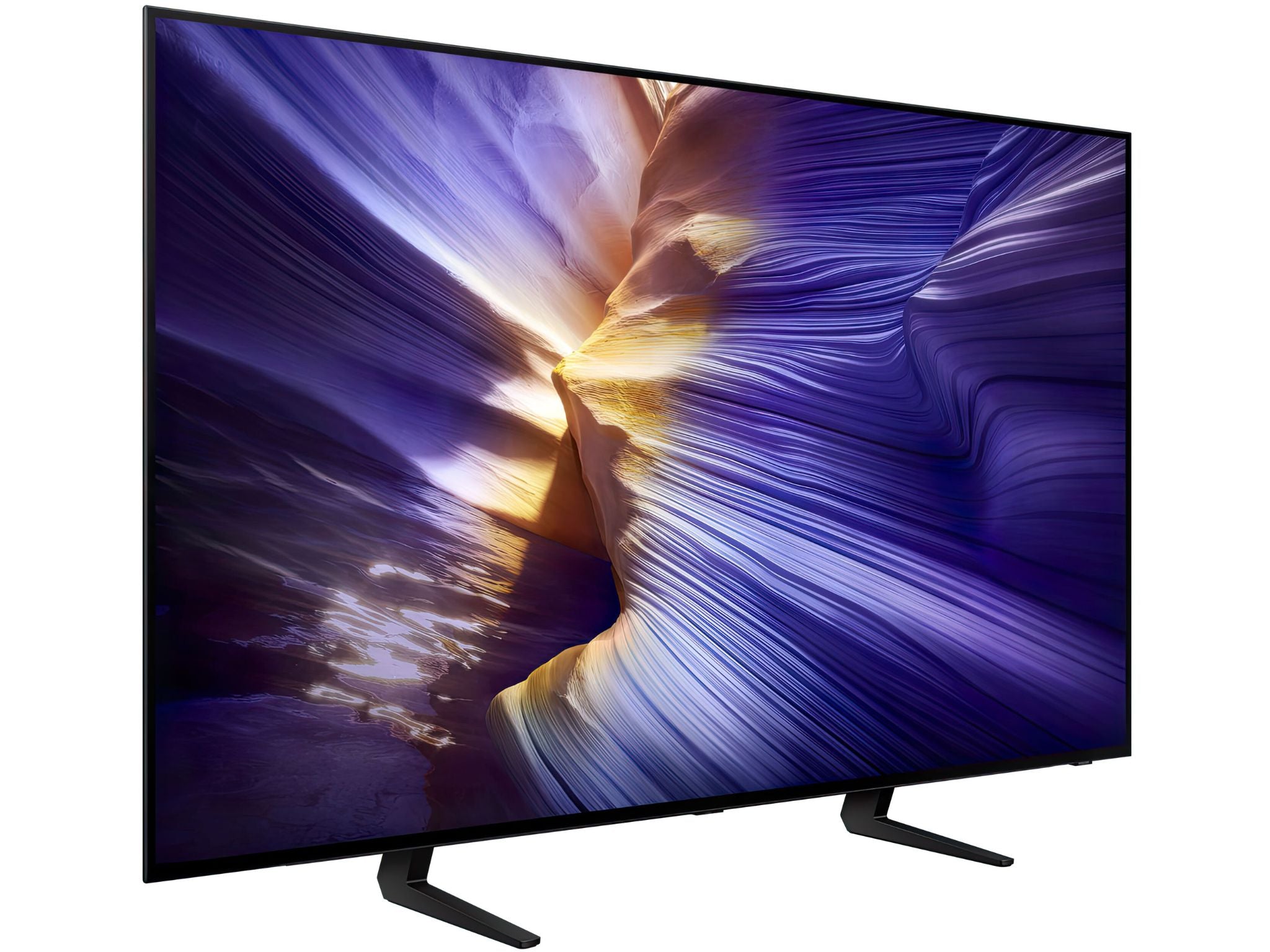 Samsung 48S90F 48 cali OLED 4K Smart TV widok z przodu cienka ramka