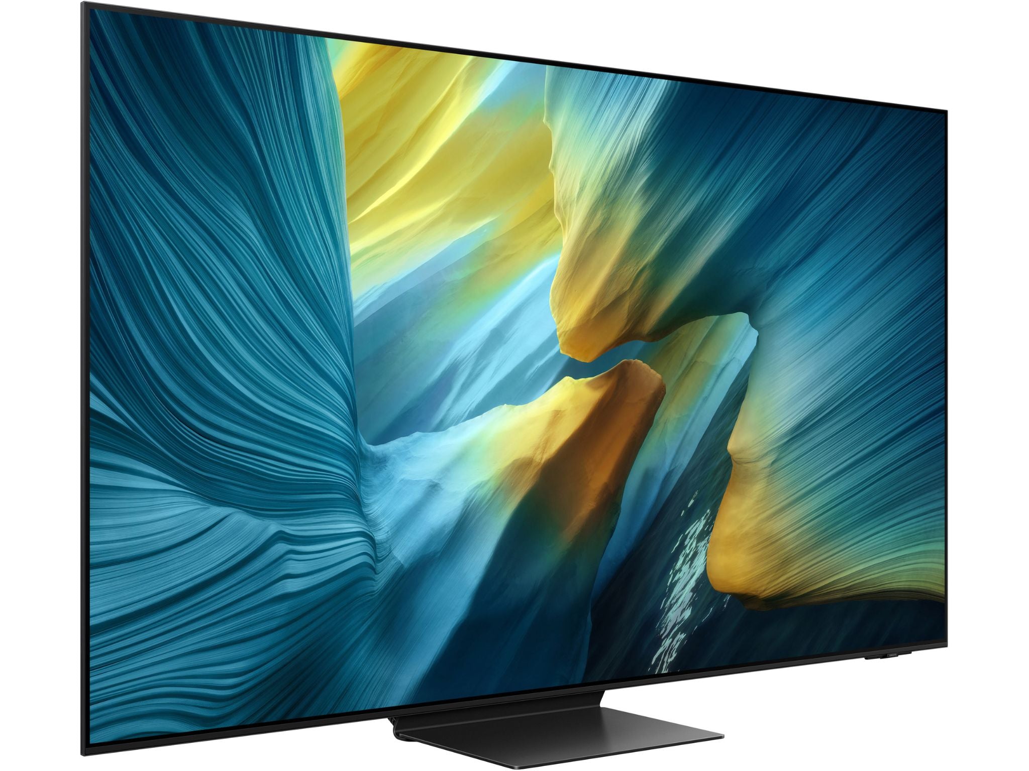 Samsung 83S95F 83 cale widok pod kątem nowoczesny design OLED